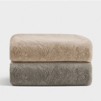 Sanli Antibacterial Thickened Towels, 2 Class A Water Absorbent Towels for Men and Women, Washing an