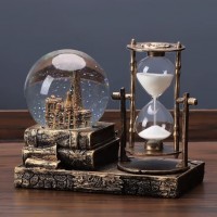 Yinli Hourglass Crystal Ball Music Box Music Box Music Box Music Box Christmas Gift Birthday Gift fo